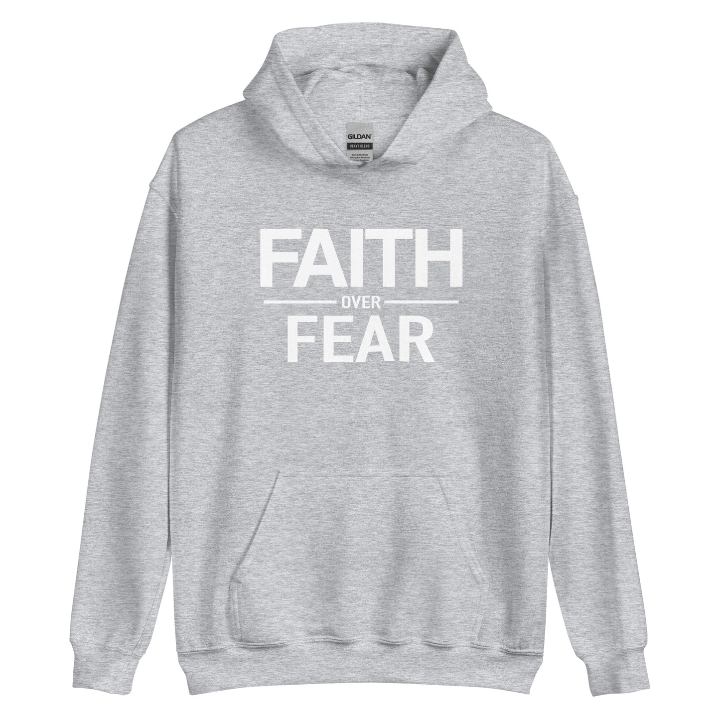 Faith over Fear Unisex Hoodie