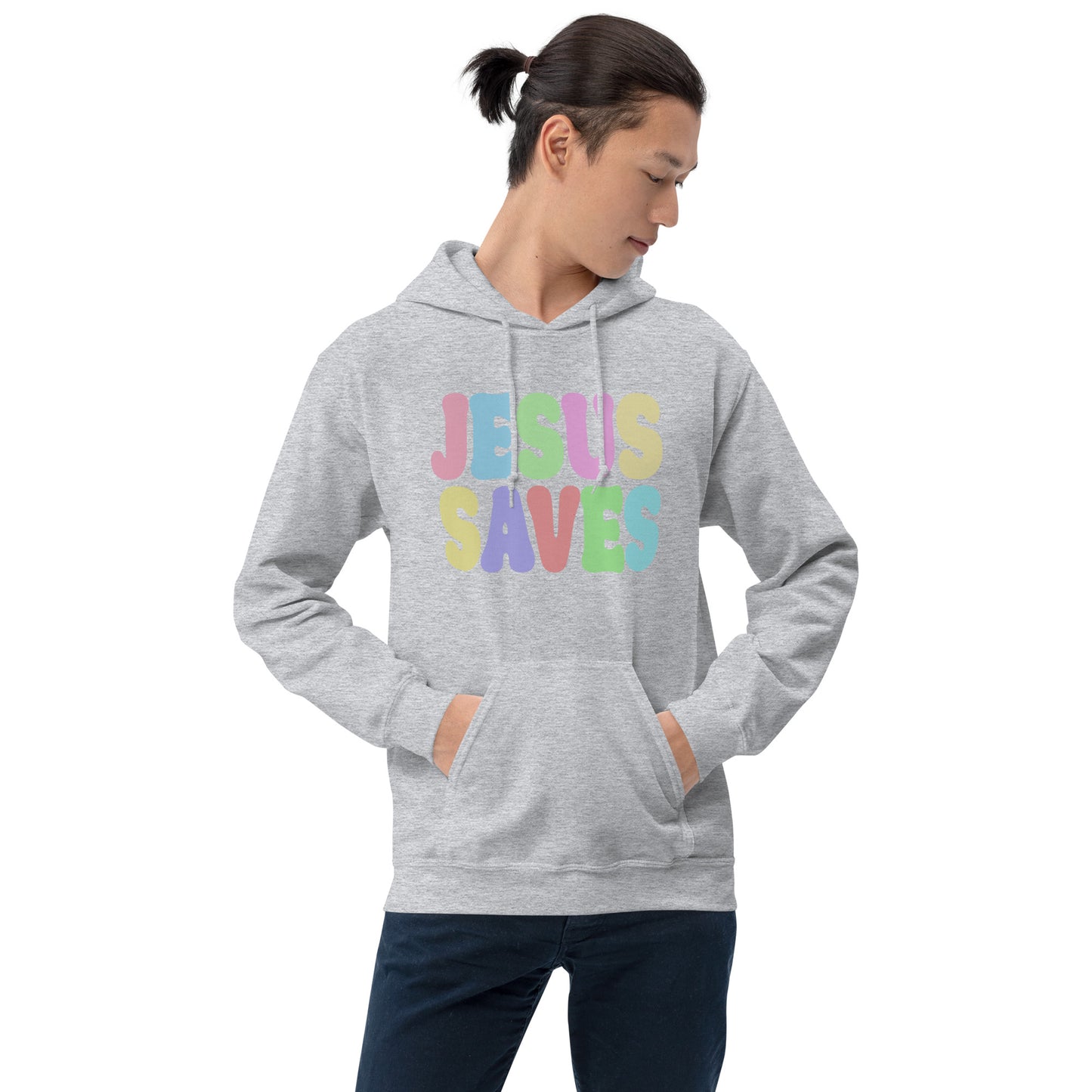 Jesus Saves Men's Hoodie