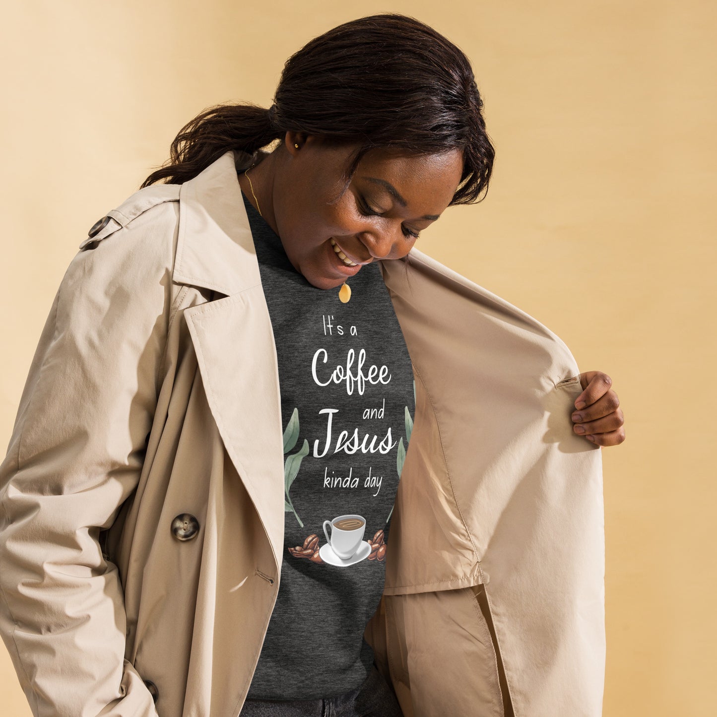 Coffee And Jesus Kinda Day Women's Sweatshirt