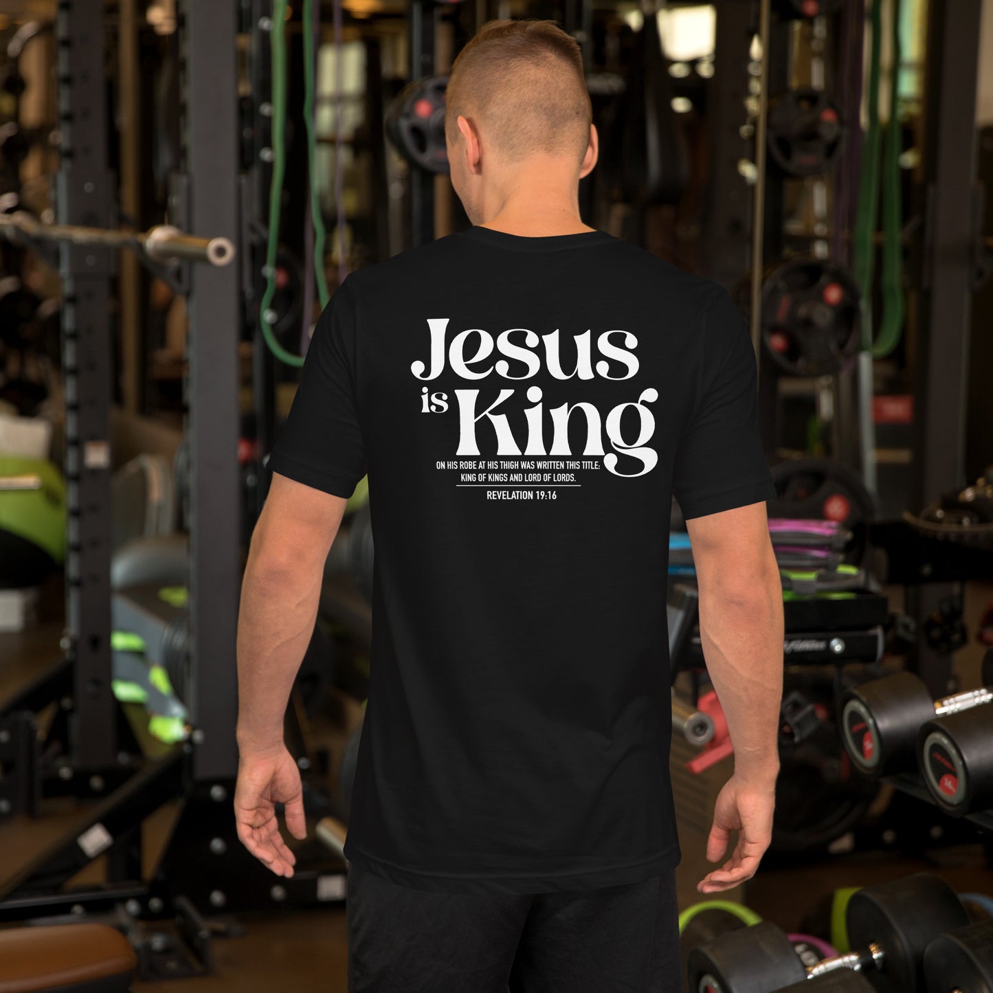 Jesus is King Revelation Men's t-shirt