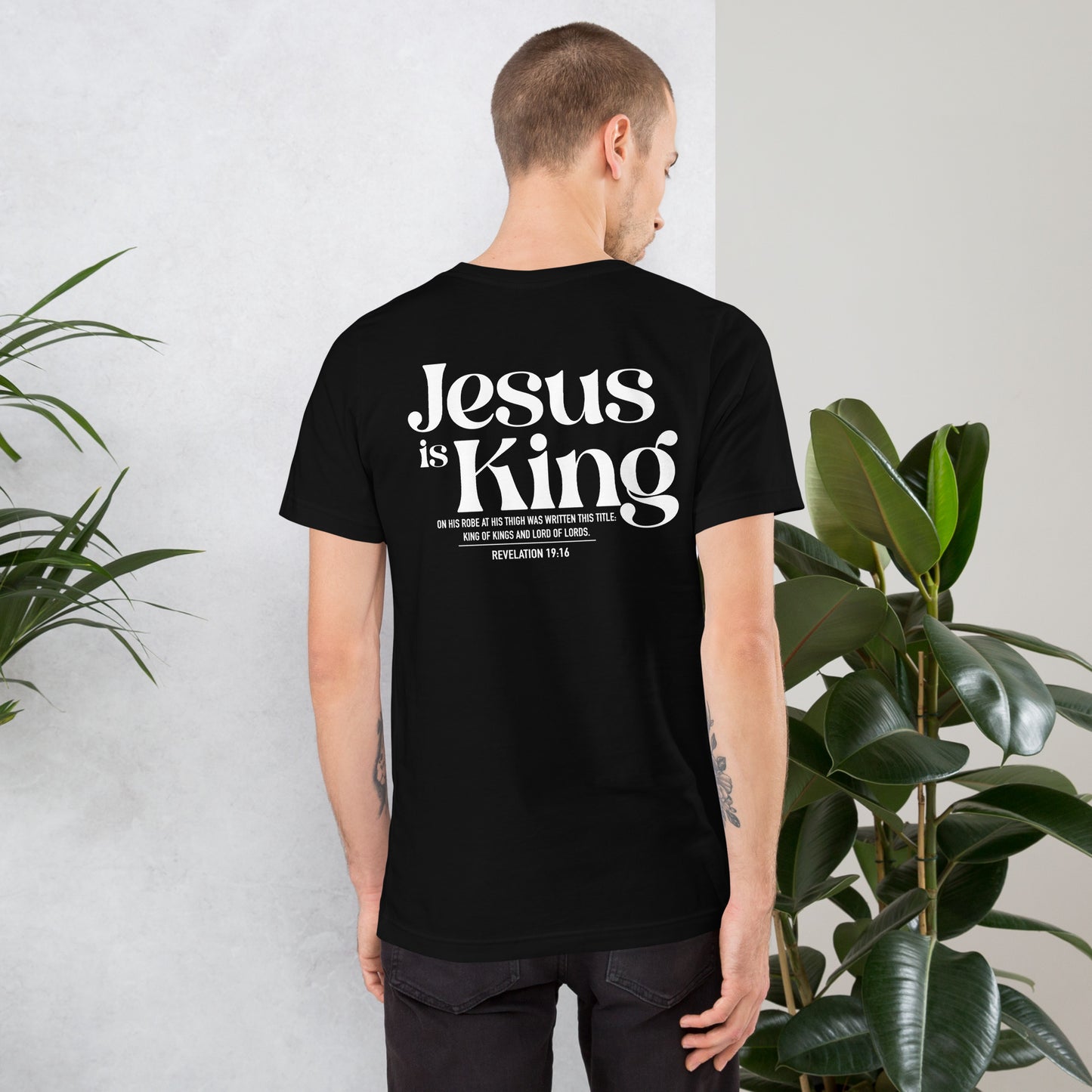 Jesus is King Revelation Men's t-shirt