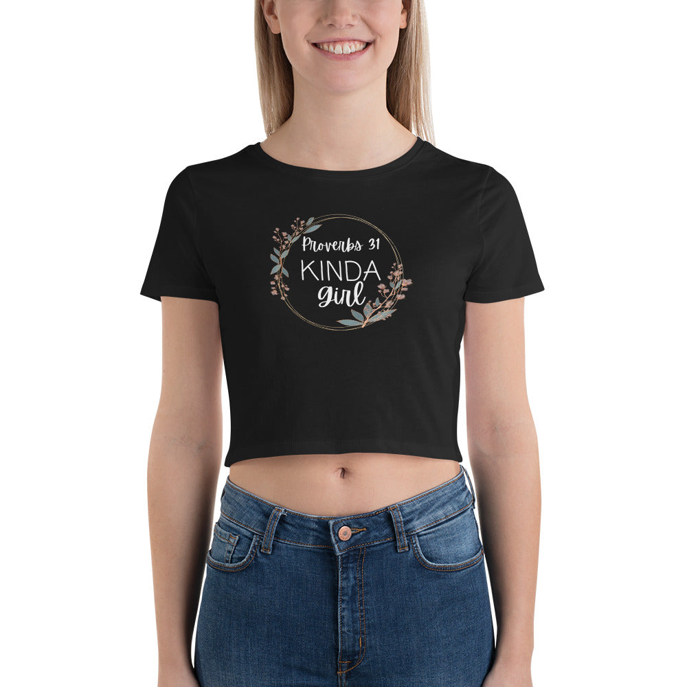 Proverbs 31 Kinda Girl Women’s Crop Tee