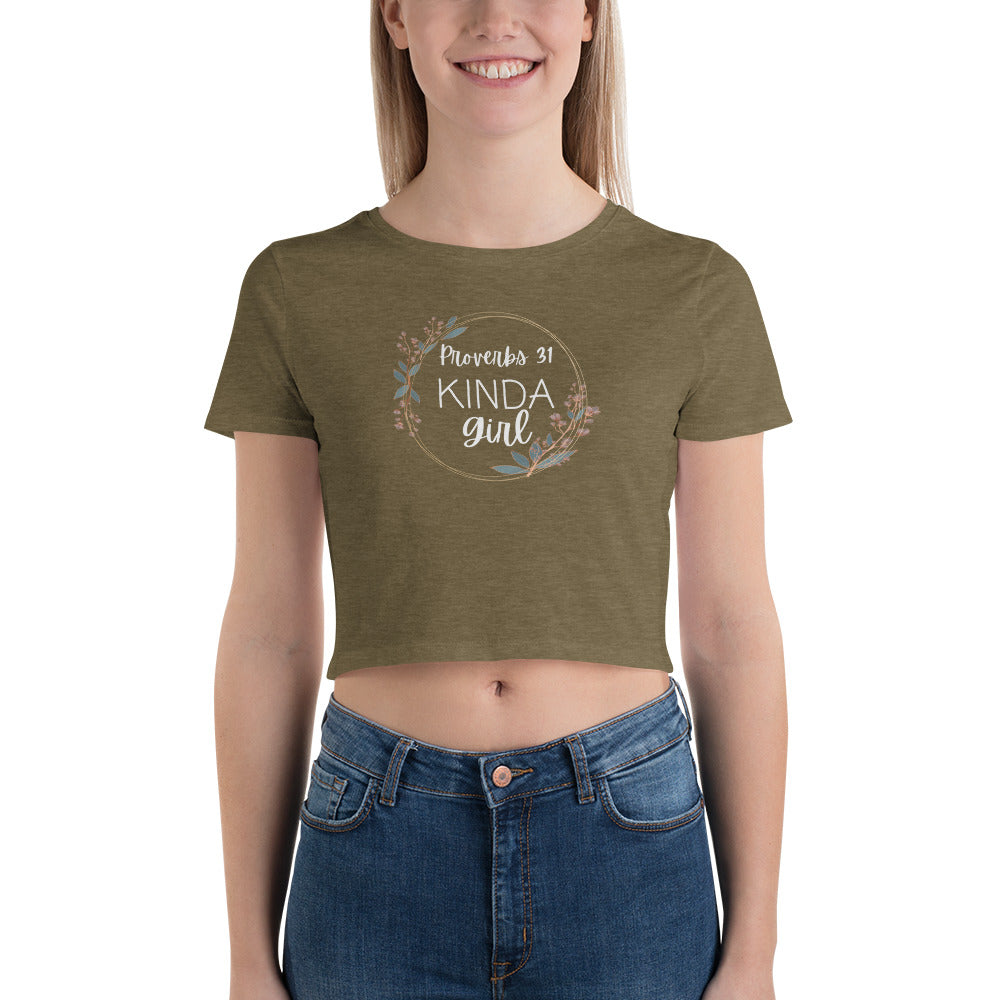 Proverbs 31 Kinda Girl Women’s Crop Tee