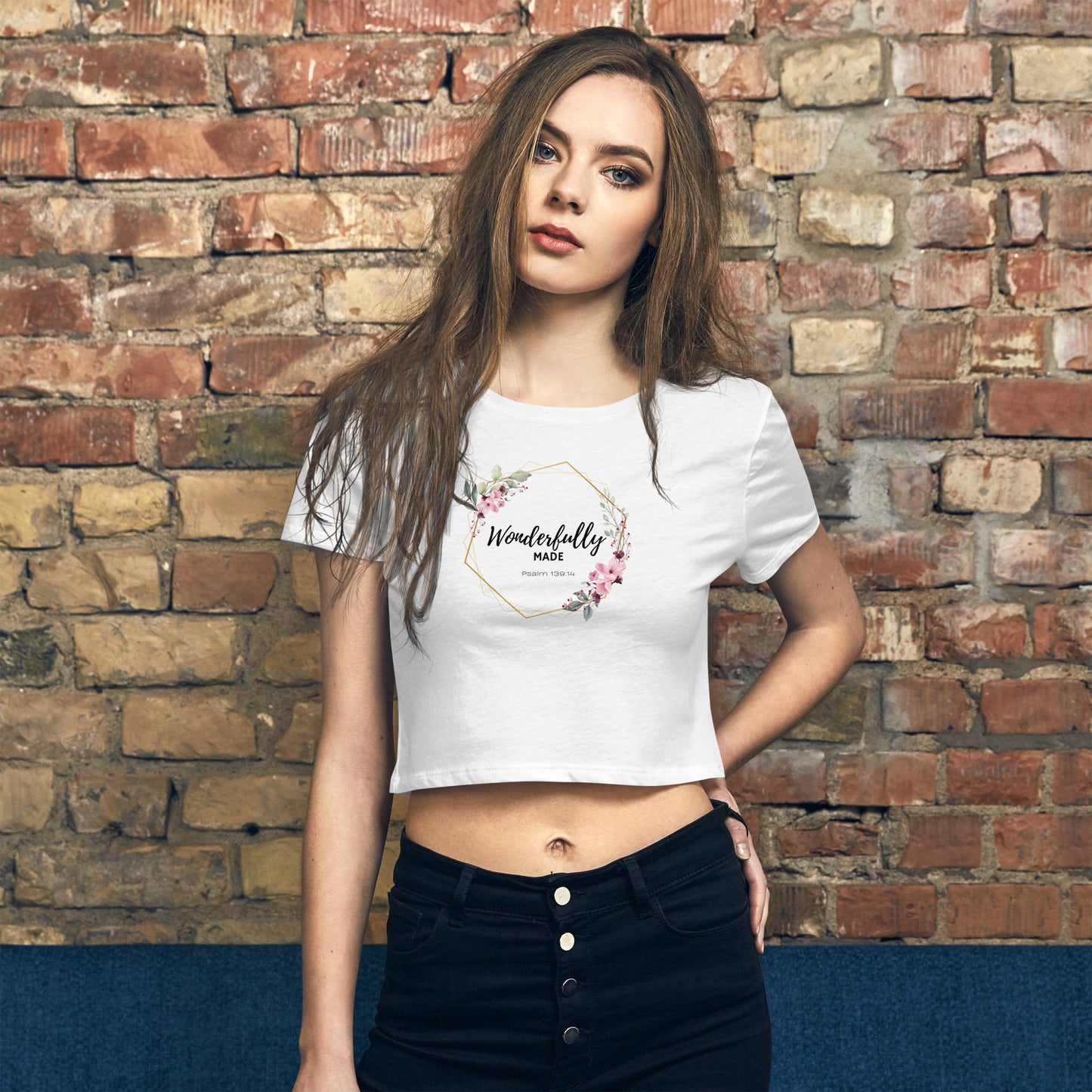 Wonderfully Made Women’s Crop Tee